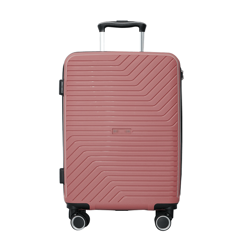 PP double wheels luggage with all aluminum rodXJ-HL31