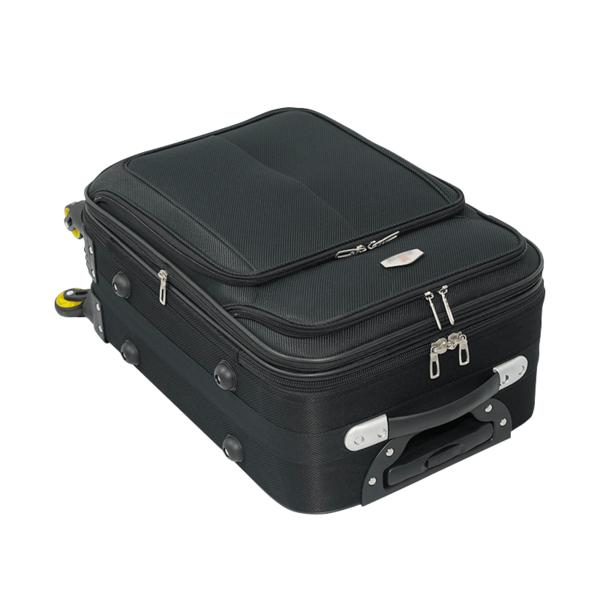 190T lining  two side box luggage trolley case XJ-UP68