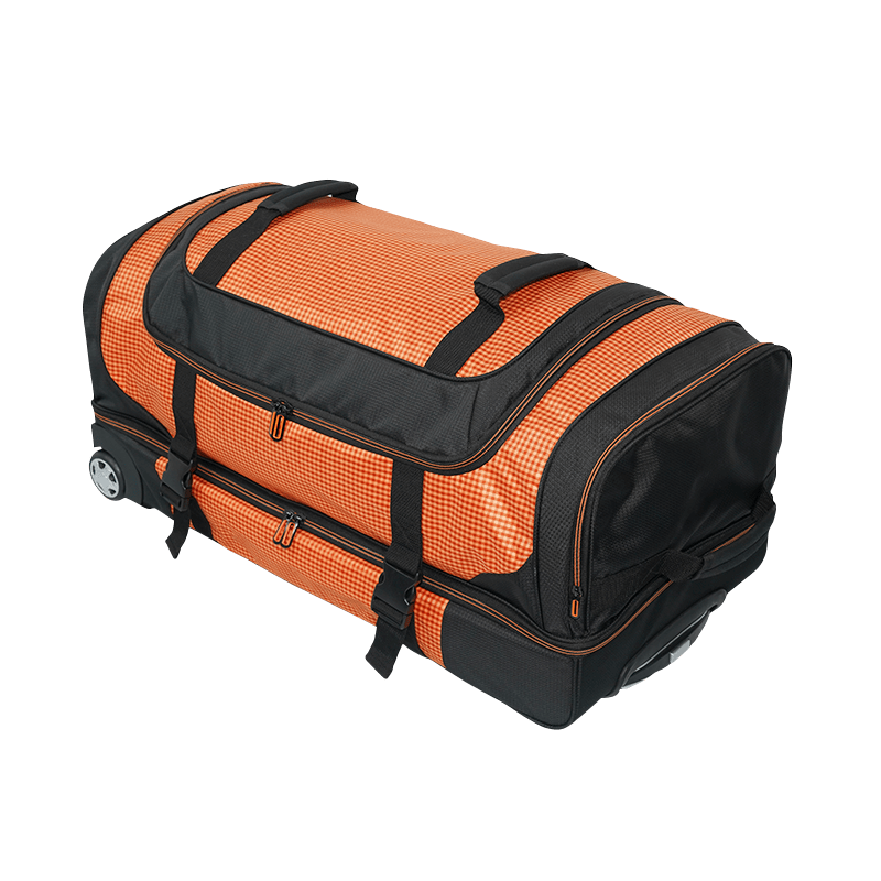 Orange double-layer tug boat soft Trolley bag TBL056D